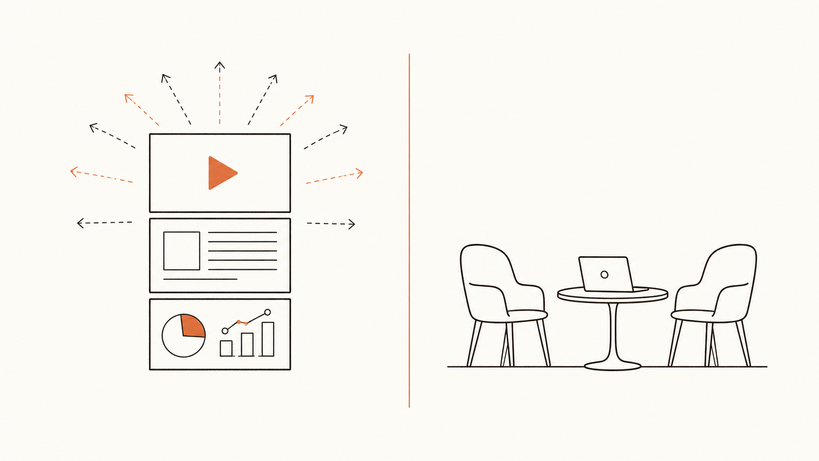 Video và blog scale lên hàng nghìn, 30 phút ngồi cạnh thì không — và đó chính là phần giá trị